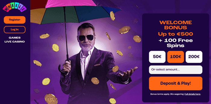 Get free spins and no deposit bonus to Wheelz Iceland Casino! 