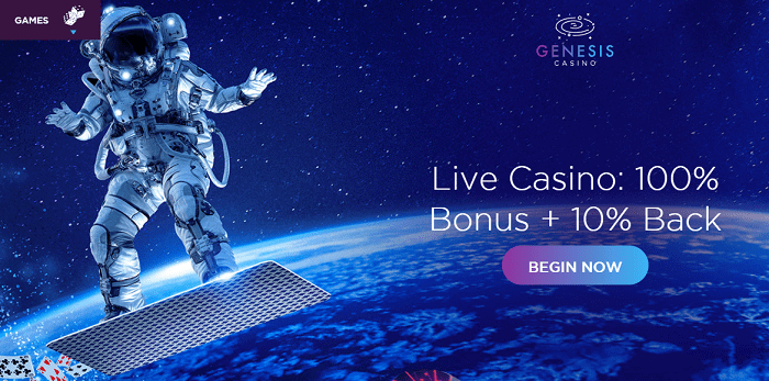 Live Casino Bonus and Cashback 