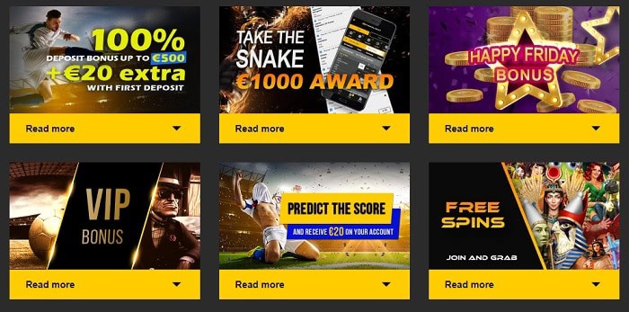 Latest Bonuses and Promotions at BetWorld Casino