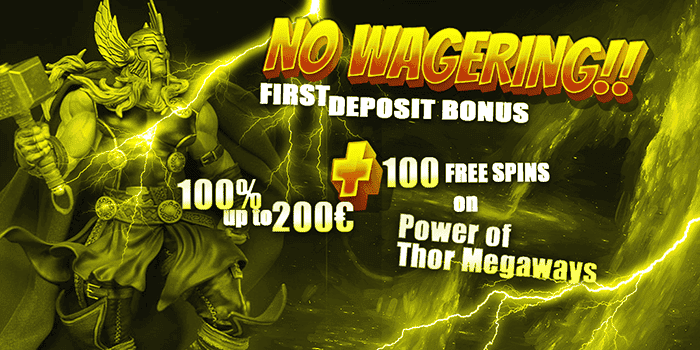 Thor Casino No Wagering Bonus 
