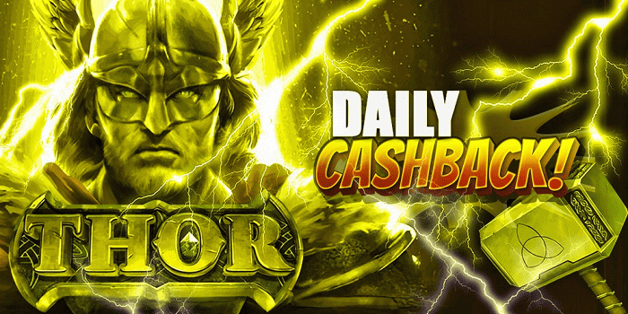 Daily Cashback at Thor Casino 