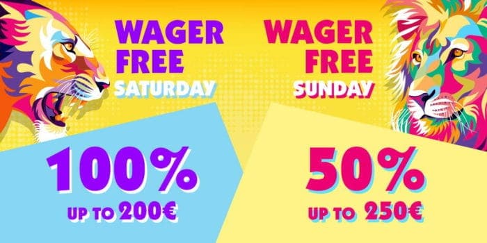 Sunday and Saturday Bonuses 