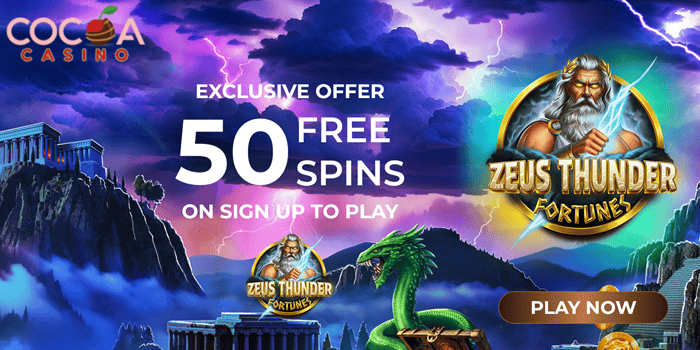 Cocoa 50 free spins no deposit bonus 