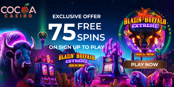 Cocoa 75 free spins bonus 