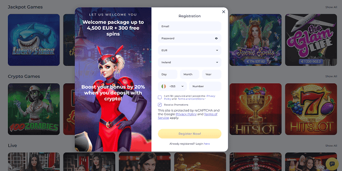 Create Your Account Now 