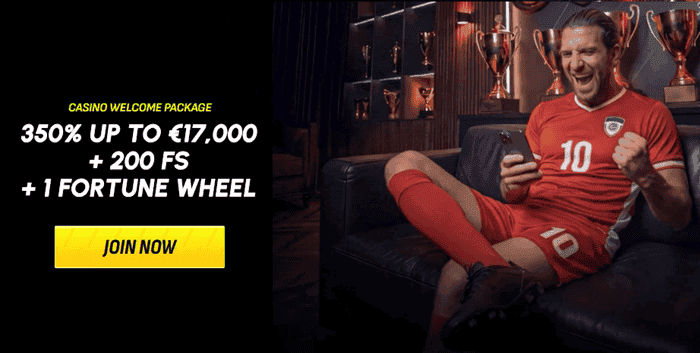 Get 200 free spins on sign up at BetScore 