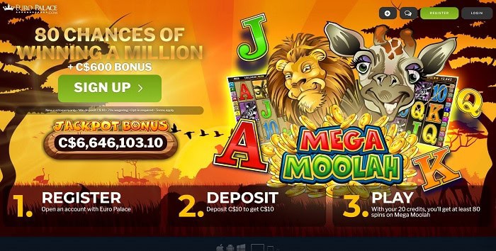 Get 80 free chances on jackpot! 