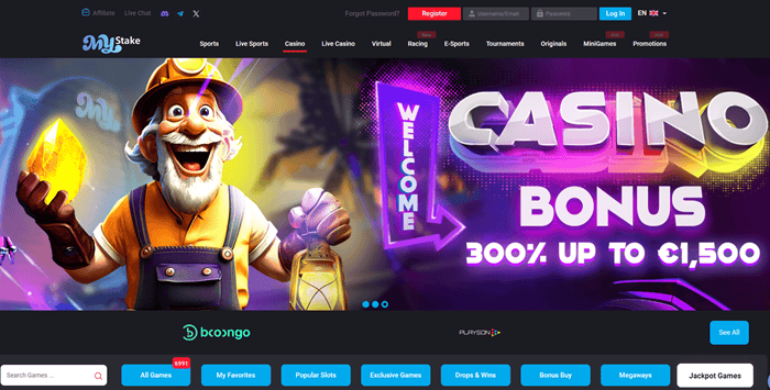 Claim Free Spins and No Deposit Bonus to MyStake Casino UK!