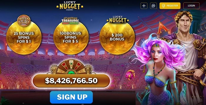 Claim Extra Spins on every deposit!