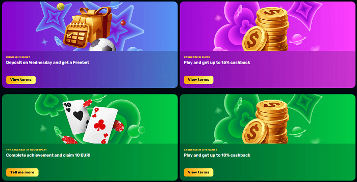 RocketPlay Exclusive Promotions 