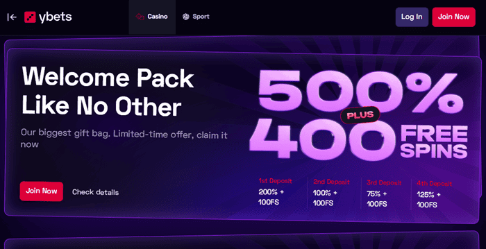 Ybets Casino Bulgaria Welcome Bonus Free Spins No Deposit 