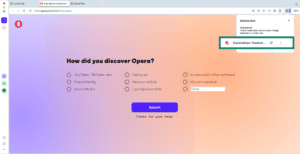 ExpressKeys extension in Opera.