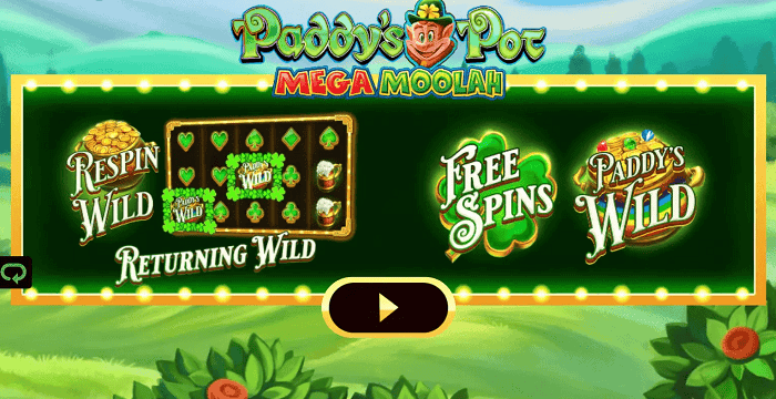 Paddy’s Pot at Jackpotcity 