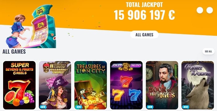 Hunt for Mega Jackpots! 