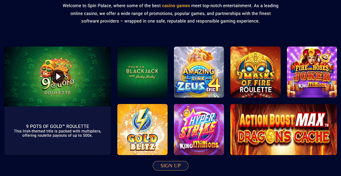 Spin Palace Gratis Spins