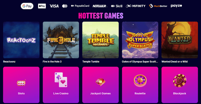 Berriez Casino Games 