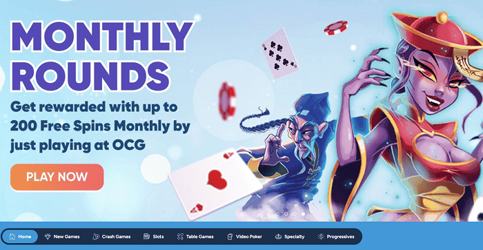 OnlineCasinoGames.com Casino Welcome Bonus 