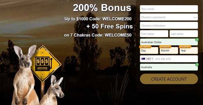 50 free spins bonus