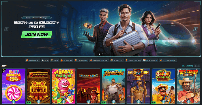 Spinational Casino Games: slots, table games, live dealer, jackpots, esports 