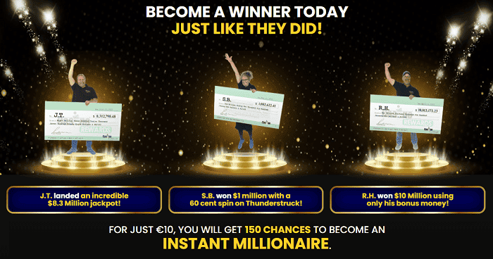 Yukon Gold Casino Jackpot Winners on Mega Moolah 