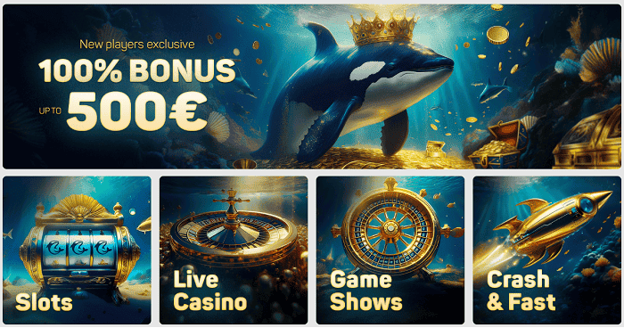 Claim Casino Orca Welcome Offer 