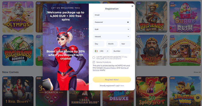 Click here to join the Casino! 