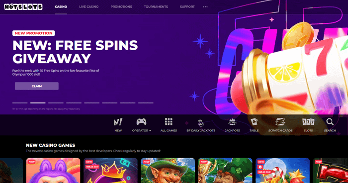 HotSlots Gratis Spins 