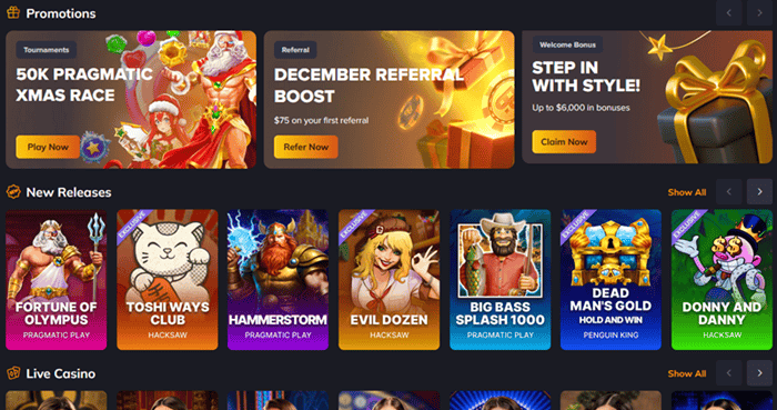 Vegastars Exclusive Welcome Bonus 