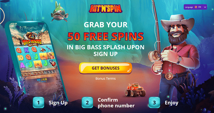 Hit'N'Spin Exclusive Promotion 