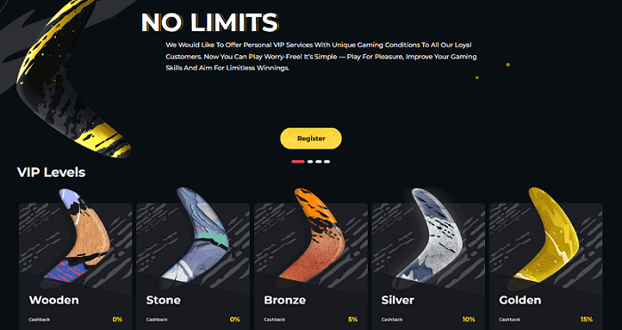 Boomerang No Deposit Bonus 