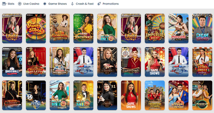 Casino Orca Live Casino and Game Shows 