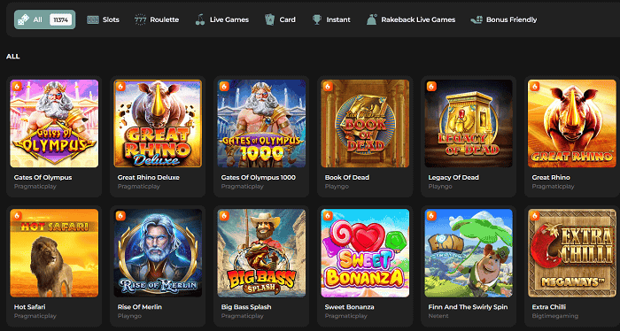 Most popular online casino games! 