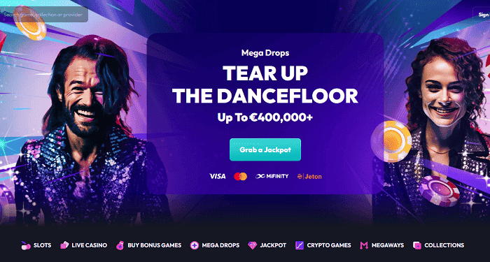 Mega Drops Cash Prizes 