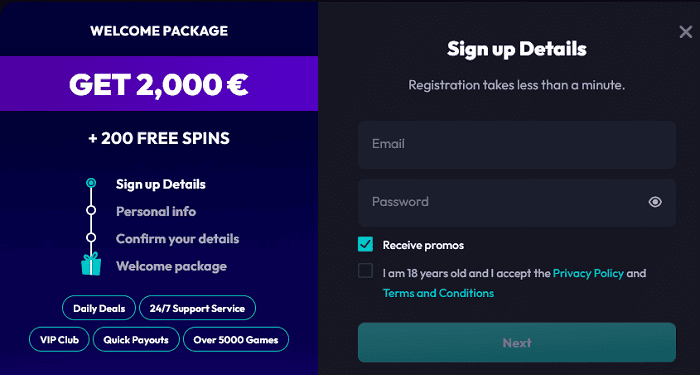 Click Here for Welcome Offer 