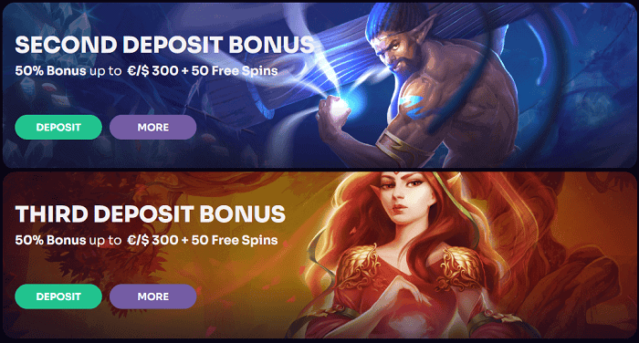 Reload Bonus and promotions 