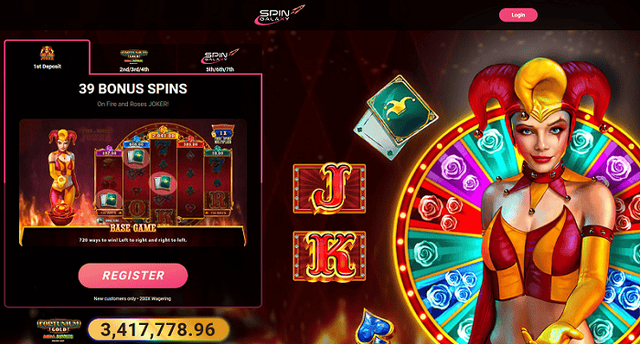 Deposit one dollar to receive free spins! 