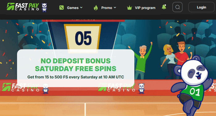 FastPay Casino Cashback Bonus 