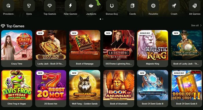 Play slot machines now! 