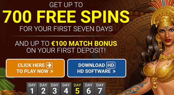 Claim 700 free spins today 