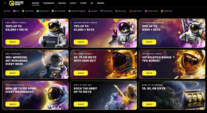 Moonwin Bonus Code 