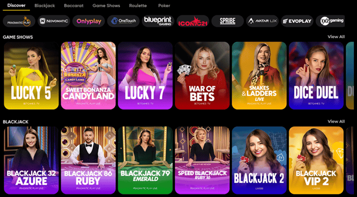 Cat Spins Live Casino and Game Shows 