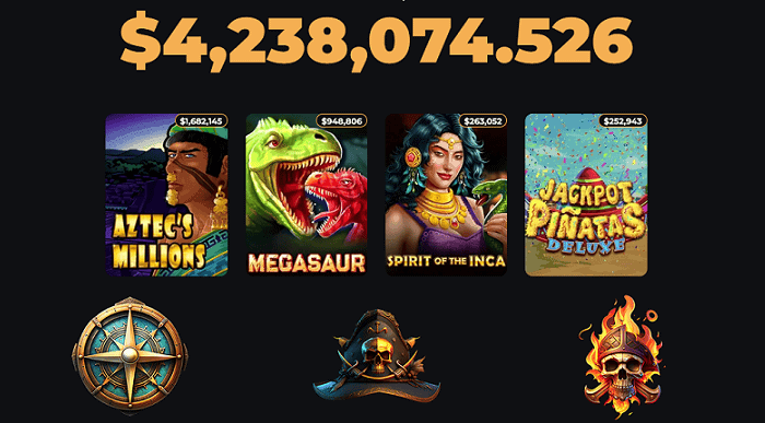 Pacific Spins Casino Jackpot Games 