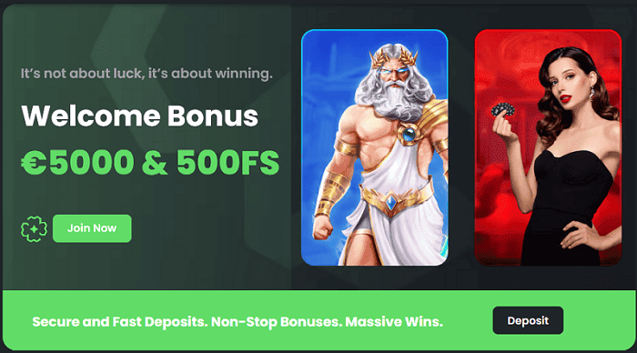 Play 100 free spins without deposit at Winningz Casino! 