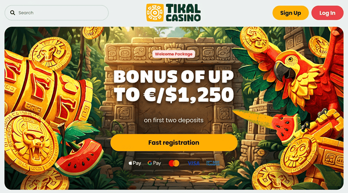 Tikal Casino Welcome Offer 