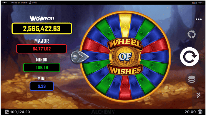 WowPot Jackpot Free Spins 1 deposit 
