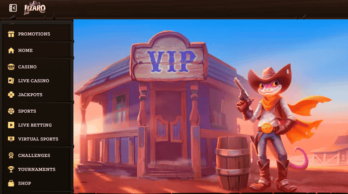Lizaro Casino VIP Program, Bonus Crab, and Loyalty Shop 
