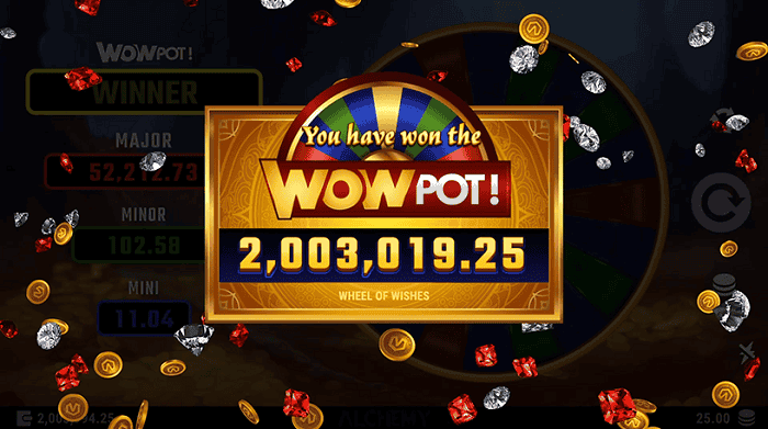 Wheel Of Wishes Big Winner 