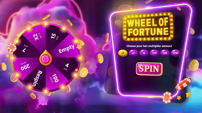 Slotoro Casino Glücksrad-Bonusspiel Screenshot