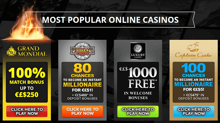 Zodiac Casino Sister's Casinos from Casino Rewards Group 