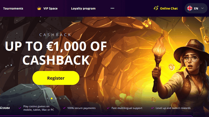 Slotoro Cashback 